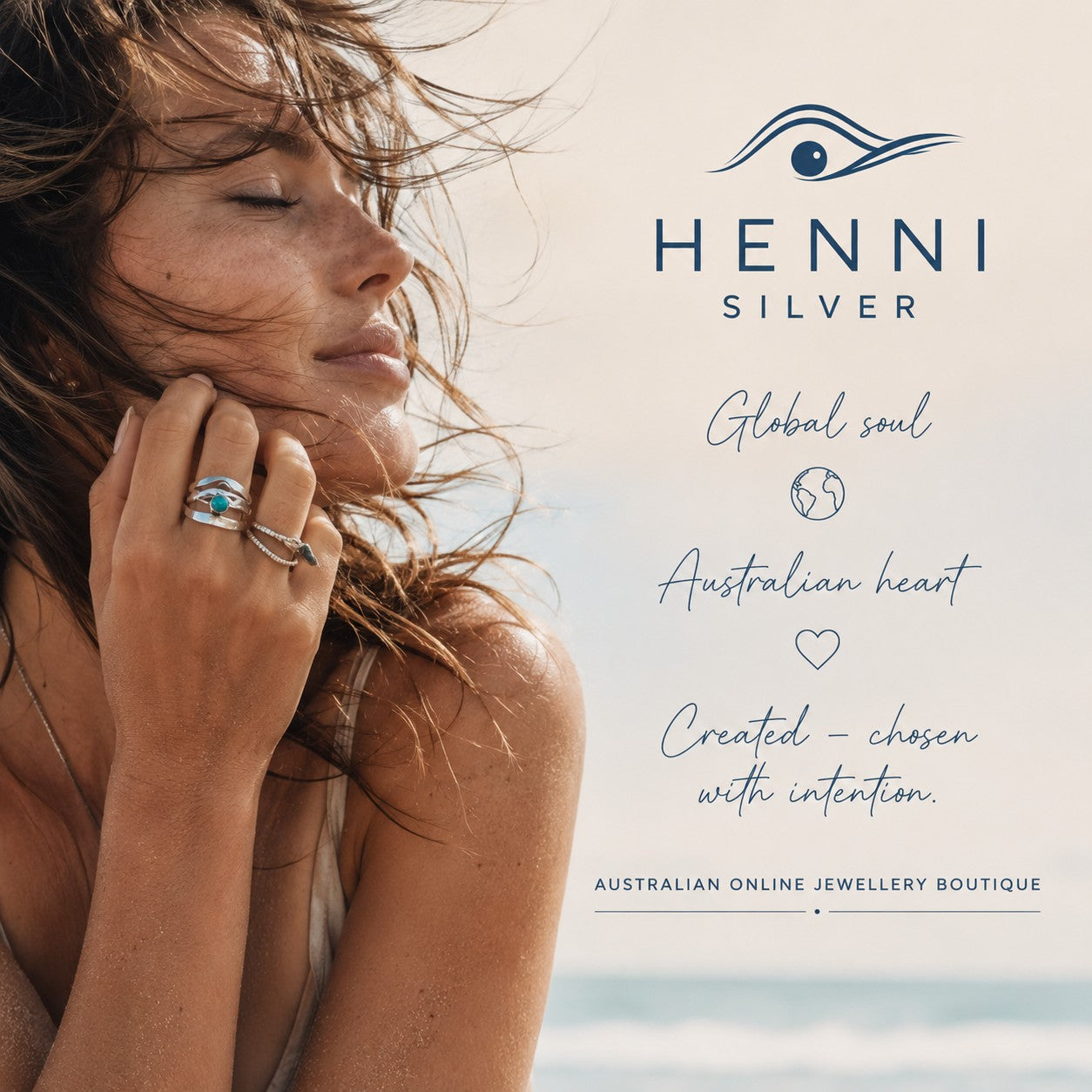 Henni Silver - each sterling silver piece is picked to highlight your unique style and free spirit